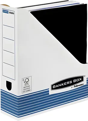 Produktbild von Fellowes 26301, Papier, Blau, Weiß, A4, 81 mm, 316 mm, 263 mm