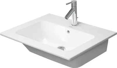 Produktbild von Duravit ME by Starck Waschtisch Weiß Seidenmatt 630 mm , 2336633260