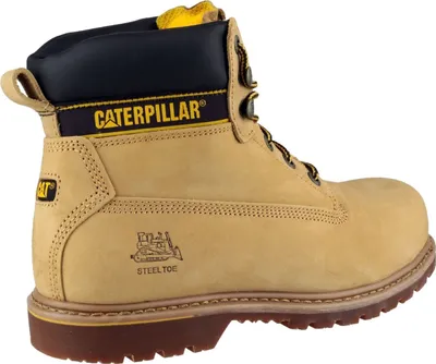 Produktbild von Caterpillar Holton Leder Honig Sicherheitsstiefel