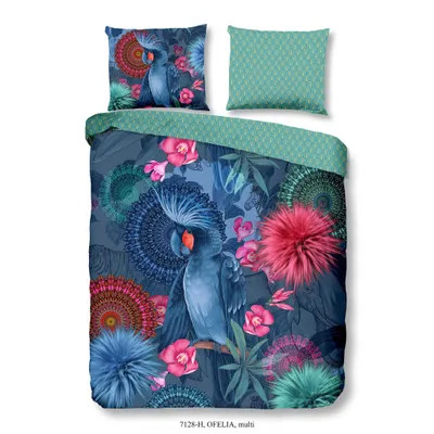 Zdjęcie produktu dla Muller Textiles 7128.99.12, Koc do nakrycia w zestawie, Poszewka na poduszkę dołączona
