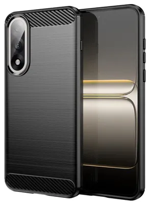 Obrázek produktu pro Techsuit – silikonové pouzdro s karbonovým vzorem pro OnePlus Nord 5 – černé