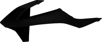 Produktbild von POLISPORT Kühlerseitenteile weiß/schwarz für KTM SX 65