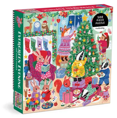 Produktbild von Evergreen Evening – Familienpuzzle mit 500 Teilen