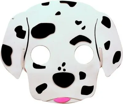 Produktbild von Dalmatiner-Maske für Kinder - Einheitsgröße