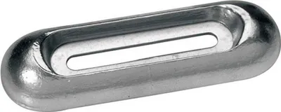 Produktbild von Talamex Magnesiumanode Mit Schraube Silber 200 x 65 mm Silber 200 x 65 mm