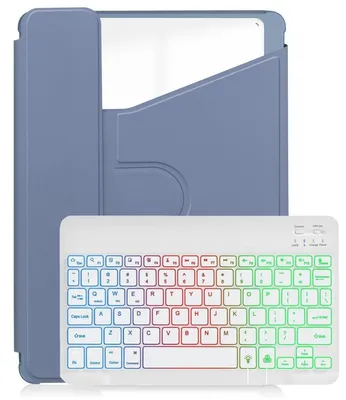 Produktbild von INF 360° Drehbarer Ständer Bluetooth Tastatur Hülle für iPad 11 & 10.9''