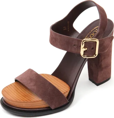Produktbild von D0488 Sandale TOD'S T100 18A braun Schuhband braun Schuh Frau