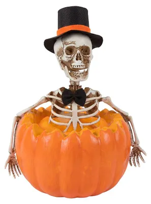 Immagine prodotto di Decorazioni per Halloween di Clayre & Eef, colore bianco, materiale: plastica