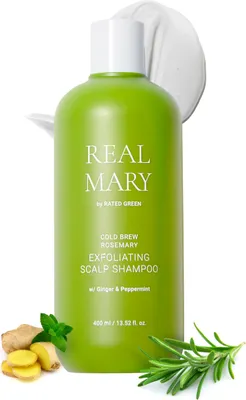 Produktbild von REAL MARY Peeling-Kopfhautshampoo 400 ml