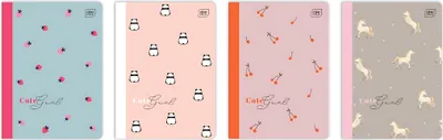 Image de Cahier d'exercices Interdruk A5 32 feuilles 70g/m² filles