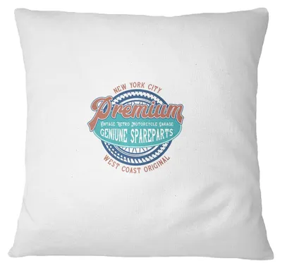 Kissenhülle 45x45 cm, 100% Baumwolle, mit Reißverschluss, modern