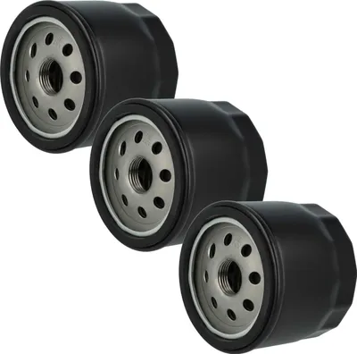 Produktbild von vhbw 3x Ölfilter kompatibel mit Kohler SV470-SV620 Motor für Rasenmäher - Ersatzfilter