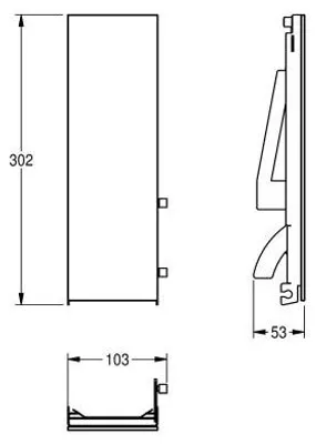 Franke EXOS. auswechselbare Fronten für EXOS625EX/B/W, EXOS618EX/B/W, EXOS616EX/B/W in 3 Varianten erhältlich Franke GmbH ZEXOS616E,ZEXOS616EB,ZEXOS616EW
