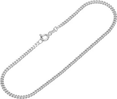 Produktbild von Armband 925 Sterling Silber 19cm Panzerkette diamantiert Herren Armbandkette Neu
