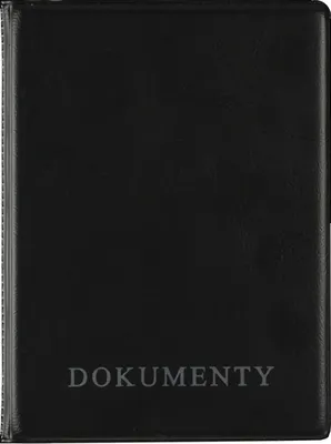 Immagine prodotto di Copertina per documenti con  di registrazione nero