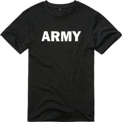 Produktbild von Brandit T-Shirt Herren T-Shirt Army schwarz Basics 100% Baumwolle XL
