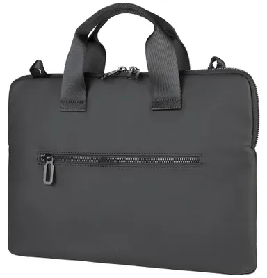 Image de Tucano Gommo Sac MacBook 13"-14" – Poche interne pour ordinateur portable – Poche externe pour accessoires – Grand compartiment interne - Noir
