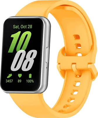 Productafbeelding van imoshion Siliconen bandje voor de Samsung Galaxy Fit 3 - Geel