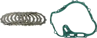 Zdjęcie produktu dla Tarcze sprzęgłowe i uszczelka do Suzuki DR 750 S Big, rocznik 1988–1989 – nowe