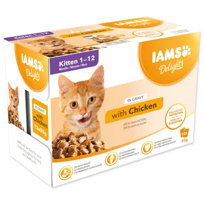 Obrázok produktu pre IAMS 100463, Mačiatko, Akékoľvek plemeno, Kuracie mäso, 85 g