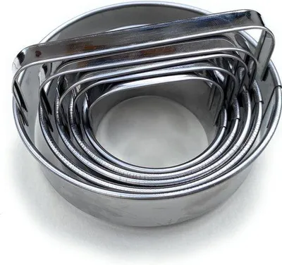 Produktbild von Rostfreie Donutschneider, 5 Stück, Donutschneider, Donutschneider für n, nform, Metallform, Donutform, Backform.