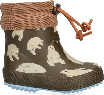 Produktbild von bisgaard 5715243730373, Stiefel, Kind, Grün, Breite Passform, Schnürverschluss, Gummi