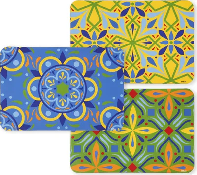 Image de Excelsa set de 6 sets de table Puebla plastique 43,5x29 cm coloré