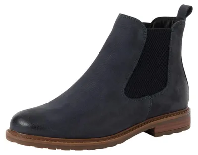 Produktbild von Tamaris Damen Elegante Stiefelette Chelsea 1-25056-41 Blau