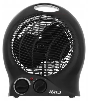 Zdjęcie produktu dla Termowentylator z termostatem stojący czarny 2000W farelka