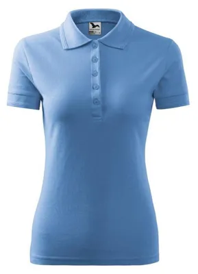 Produktbild von Malfini - Poloshirt für Damen, Piqué PP10033 (M) (Himmelblau)