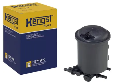 Produktbild von Kraftstofffilter Leitungsfilter 165 mm HENGST FILTER für u.a. RENAULT LAGUNA