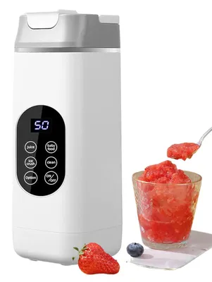 Produktbild von Tragbarer USB Mixer, Kompakter Entsafter Shake Mixer, Kabelloser Mini Mixer für Reise Strand Picknick