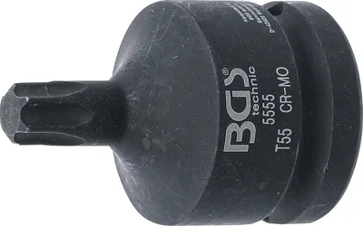 Produktbild von BGS 5555 Kraft-Bit-Einsatz, Antrieb Innenvierkant 20 mm (3/4"), T-Profil (für Torx) T55