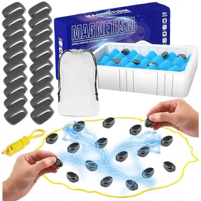 Produktbild von Magnetisches Schachspiel Strategie Lernspiel mit 20 Steinen