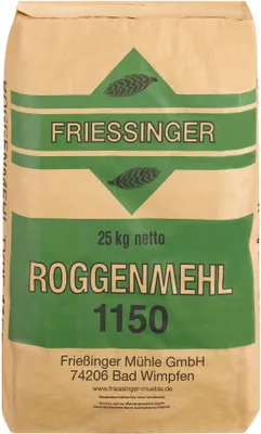 Zdjęcie produktu dla Mąka żytnia Frießinger typ 1150