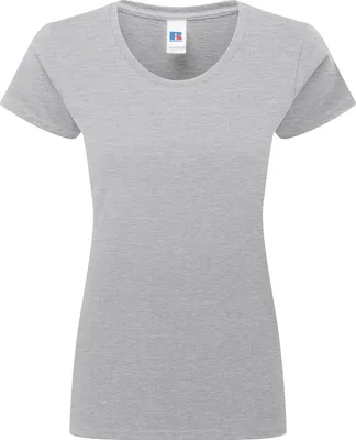 Produktbild von Russell - "Authentic Classic" T-Shirt für Damen RW10622 (M) (Helle Oxfordfarbe)