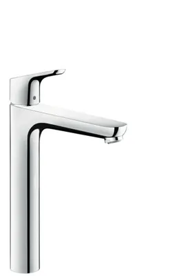 Produktbild von hansgrohe Focus Waschtischmischer, ComfortZone230, Ausladung 185mm, ohne Ablaufgarnitur, chrom, 31532000