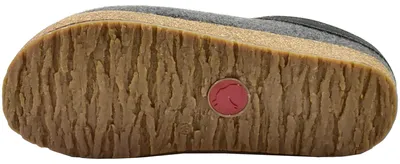 Produktbild von Haflinger Damen Herren Hausschuh Pantoffel Grizzly Torben Wolle 713001, Größe:38 EU, Farbe:Grau