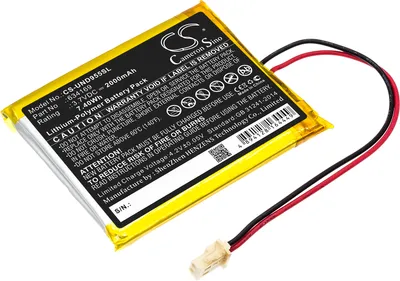Image de TECHTEK Batterie compatible avec [Uniden] Guardian G955, Guardian UDR, UDR744, UDR744HD, UDR777HD, UDR780HD remplace 634169