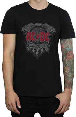 Immagine prodotto di AC/DC - Maglietta "Black Ice" da uomo BI523 (XXL) (Nero)