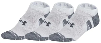 Productafbeelding van Under Armour - Onzichtbare sokken voor heren/dames, uni, hoogwaardig materiaal (3-pack), model GT38411 (maat 39 EU - 47 EU) (wit/grijs)