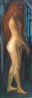 Produktbild von Edvard Munch Kunstdruck Bild - Metabolismus, 1898-1899 (91 x 30 cm)
