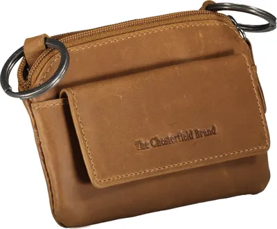 Zdjęcie produktu dla Skórzane etui na klucze Oliver marki Chesterfield w kolorze koniakowego brązu
