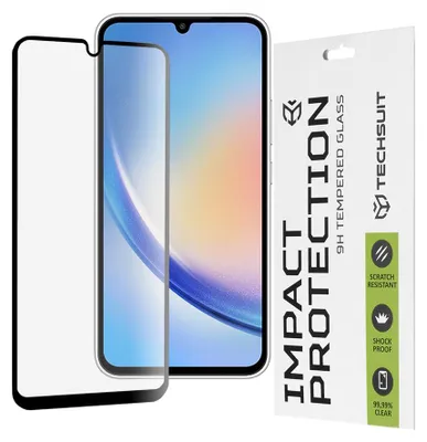 Obrázek produktu pro Techsuit Full Cover Ochrana displeje proti nárazu pro Samsung Galaxy A34 - Black