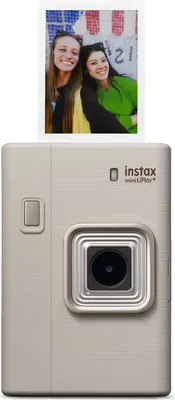 Produktbild von INSTAX mini LiPlay+â„¢ hybride Sofortbildkamera Sand Beige