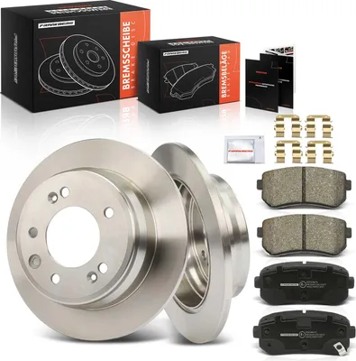 Immagine prodotto di Frankberg 2x dischi freno 4x pastiglie freno asse posteriore per Hyundai i30 Kombi iX35 KIA Cee'D SW Pro Sportage