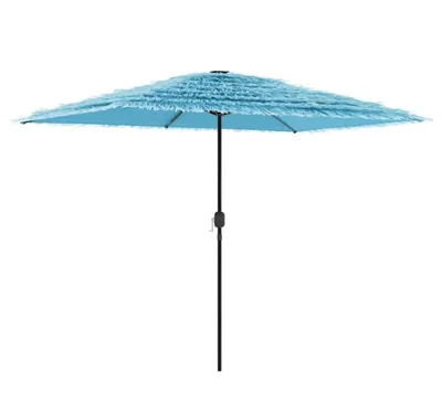 Produktbild von vidaXL Sonnenschirm mit Stahlmast Blau 300x200x250 cm