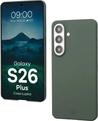 Produktbild von Handyhülle für Galaxy S26 Plus, Bizon Case Lupka, Grün