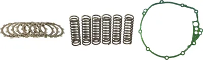 Immagine prodotto di Set frizione per Yamaha YZF-R6 600 N, anni di produzione 1999-2002: dischi frizione, molle frizione e guarnizione del coperchio frizione di Pamoto - Nuovo