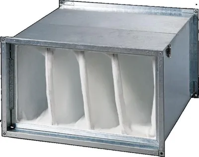 Produktbild von Luftfilterbox mit Beutelfilter BL KFBT 50x25-G4 von Blauberg - 8034152